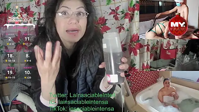 Snapshot of LaInsaciableIntensa chatting on 01/03/25, 01:03 LaInsaciableIntensa online show from 01/03/25, 01:03
