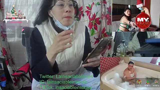 Snapshot of LaInsaciableIntensa chatting on 01/06/25, 02:25 LaInsaciableIntensa online show from 01/06/25, 02:25