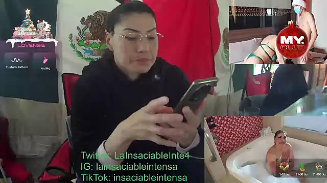 Snapshot of LaInsaciableIntensa chatting on 01/10/25, 02:23 LaInsaciableIntensa online show from 01/10/25, 02:23