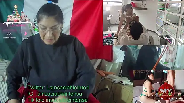 Snapshot of LaInsaciableIntensa chatting on 01/20/25, 10:15 LaInsaciableIntensa online show from 01/20/25, 10:15