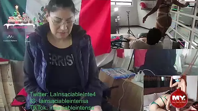 Snapshot of LaInsaciableIntensa chatting on 01/23/25, 07:29 LaInsaciableIntensa online show from 01/23/25, 07:29