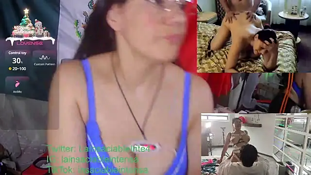 Snapshot of LaInsaciableIntensa chatting on 02/02/25, 11:00 LaInsaciableIntensa online show from 02/02/25, 11:00