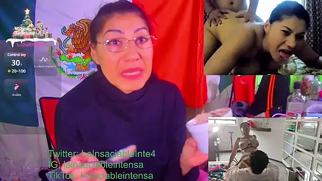 Snapshot of LaInsaciableIntensa chatting on 02/05/25, 10:01 LaInsaciableIntensa online show from 02/05/25, 10:01