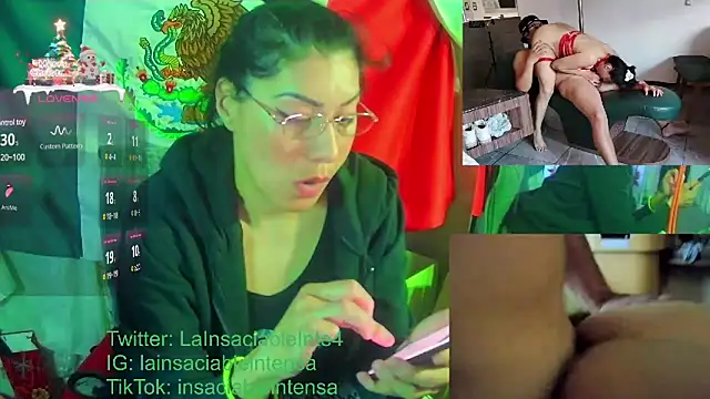 Snapshot of LaInsaciableIntensa chatting on 02/06/25, 11:26 LaInsaciableIntensa online show from 02/06/25, 11:26