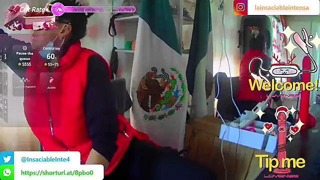 Snapshot of LaInsaciableIntensa chatting on 02/23/25, 06:23 LaInsaciableIntensa online show from 02/23/25, 06:23