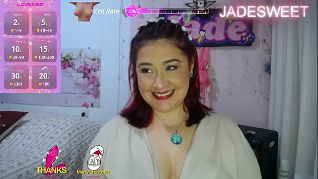 Snapshot of JADE_SWEET2 chatting on 01/25/25, 09:57 JADE SWEET2 online show from 01/25/25, 09:57