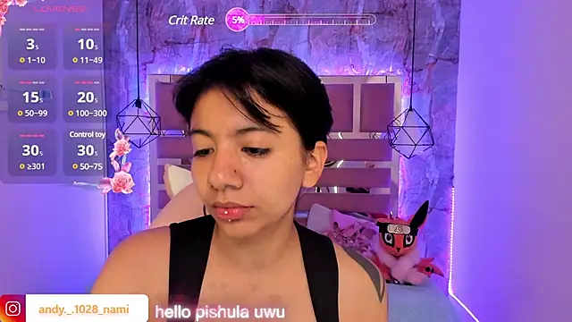 Snapshot of Nami_usagi chatting on 02/19/25, 12:00 Nami usagi online show from 02/19/25, 12:00
