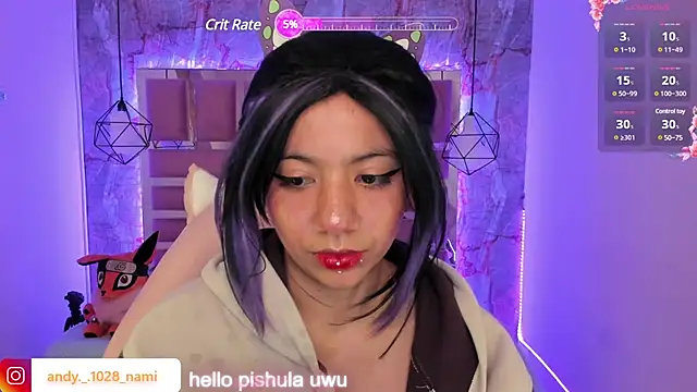 Snapshot of Nami_usagi chatting on 02/25/25, 03:16 Nami usagi online show from 02/25/25, 03:16