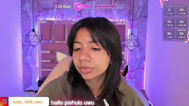 Snapshot of Nami_usagi chatting on 02/27/25, 11:52 Nami usagi online show from 02/27/25, 11:52