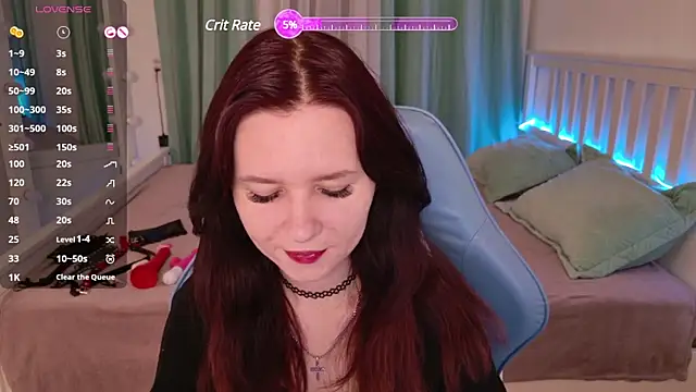 Snapshot of LissMoon chatting on 01/18/25, 12:57 LissMoon online show from 01/18/25, 12:57