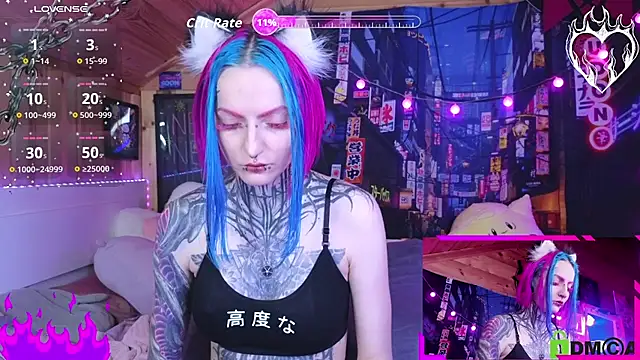 NekoCyber online show from 11/22/25, 05:17