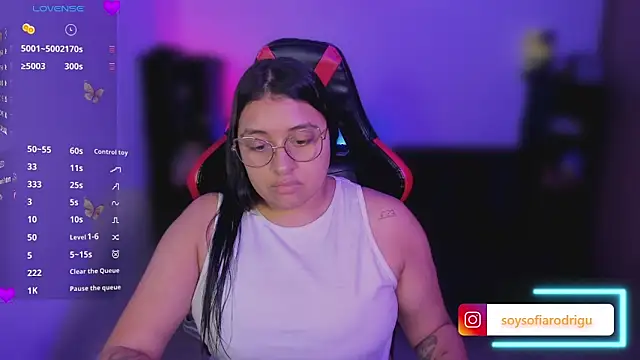 Snapshot of Soysofiarodrigu chatting on 11/10/25, 12:42 Soysofiarodrigu online show from 11/10/25, 12:42