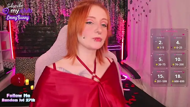 Snapshot of EmmyBunny chatting on 02/14/25, 05:46 EmmyBunny online show from 02/14/25, 05:46