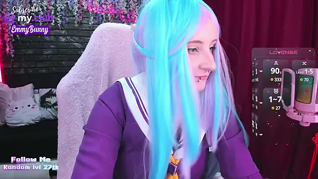 Snapshot of EmmyBunny chatting on 02/21/25, 02:27 EmmyBunny online show from 02/21/25, 02:27