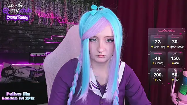 Snapshot of EmmyBunny chatting on 02/22/25, 02:08 EmmyBunny online show from 02/22/25, 02:08