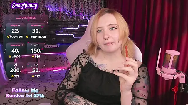 Snapshot of EmmyBunny chatting on 03/21/25, 02:40 EmmyBunny online show from 03/21/25, 02:40