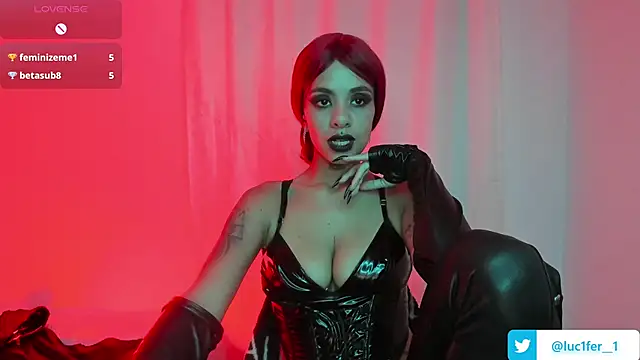 luci fer devil online show from 02/08/25, 10:50